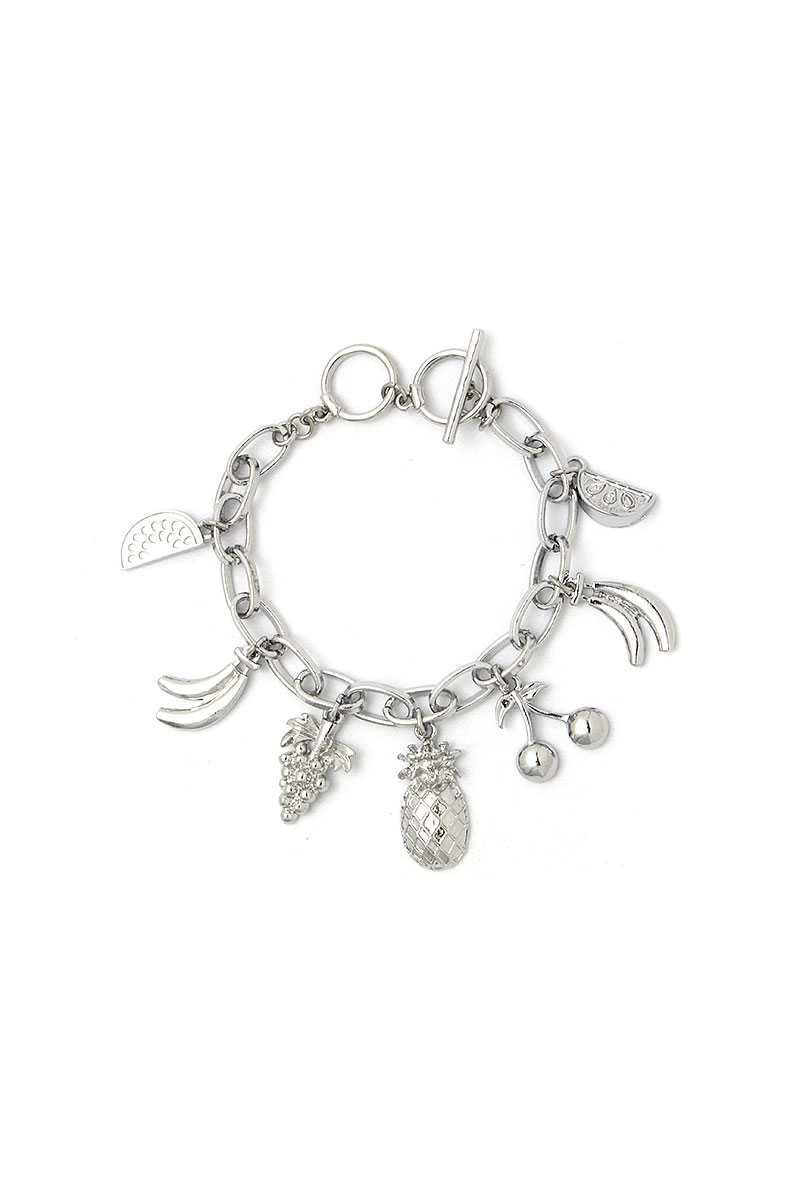Bracelet multi-fruits de créateur