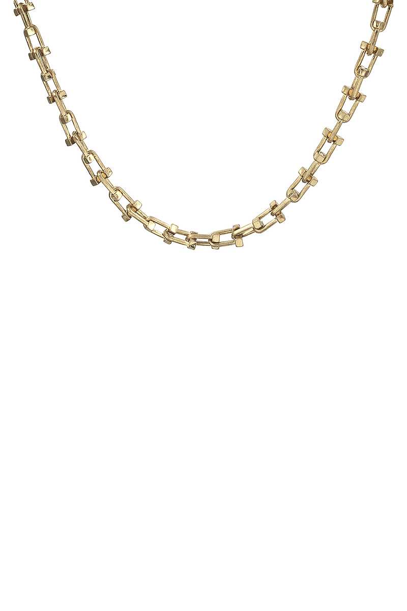 Collier à maillons élégant
