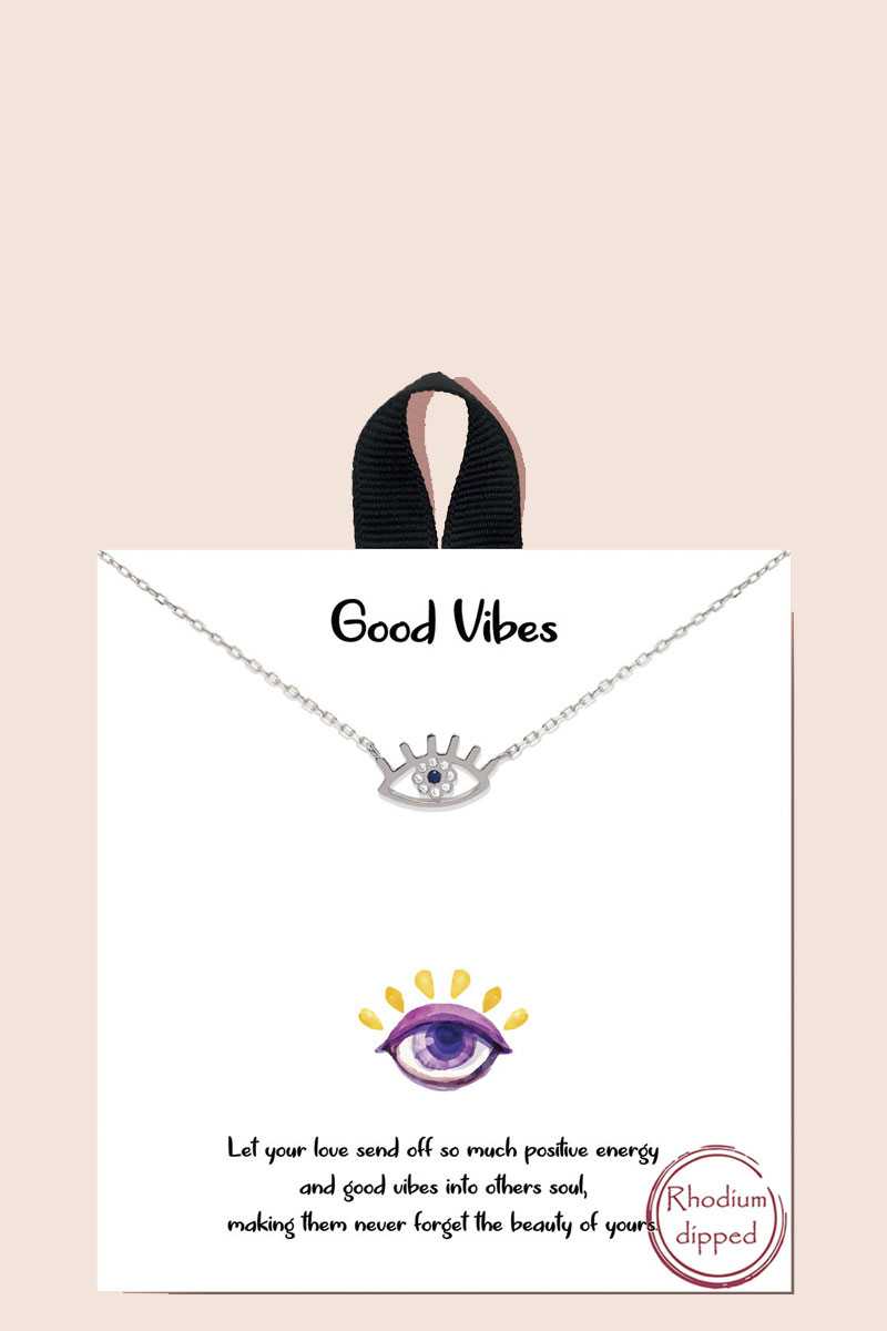 Collier pendentif Blb Good Vibes