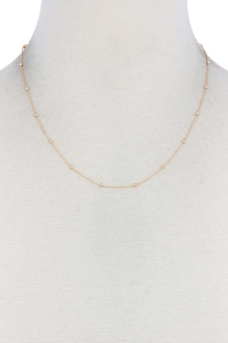 Ensemble collier et boucles d'oreilles à pendentif double cercle aligné