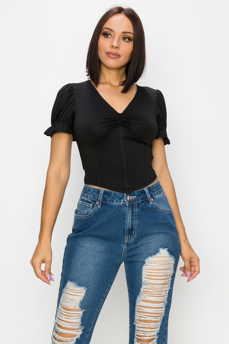 haut-court-corset-bustier-col-v_6600. Diaytar : Connectez-vous aux meilleures offres