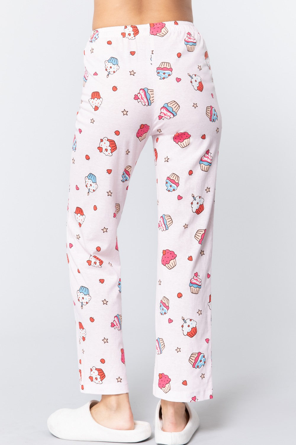 Pyjama en coton imprimé cupcake