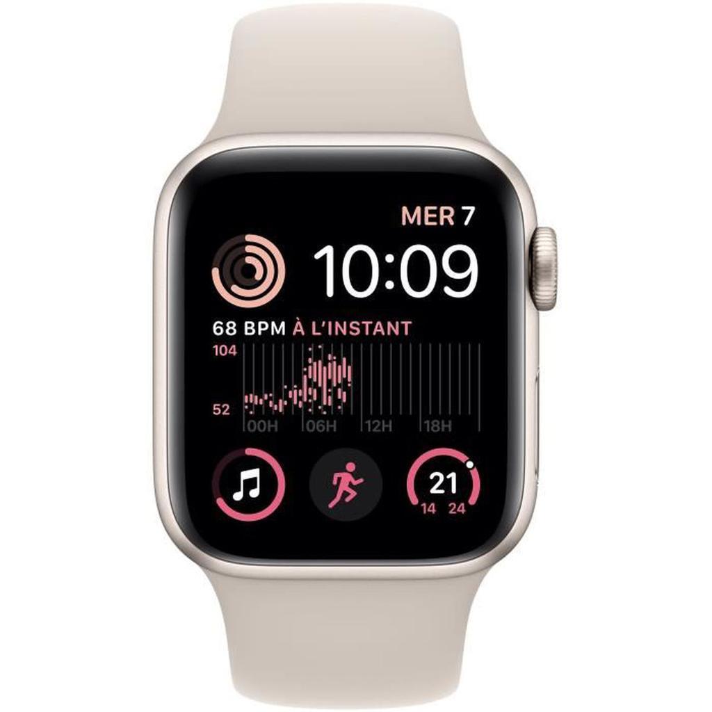 Apple watch series se 2022 gps 44 mm aluminium lumiere stellaire bracelet sport blanc. DIAYTAR SÉNÉGAL est le rendez-vous incontournable des chasseurs de bonnes affaires. Parcourez notre catalogue en ligne et trouvez tout ce dont vous avez besoin pour équiper votre maison, de l'électroménager à l'informatique en passant par les dernières tendances en matière de mode. Profitez de nos prix discounts pour réaliser de véritables économies.