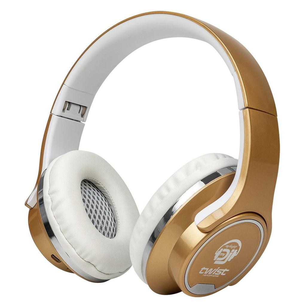 Casque sans fil avec micro mydeejay twist 2 in 1 or blanc. DIAYTAR SÉNÉGAL vous offre une expérience d'achat en ligne unique en proposant une multitude de produits discount dans différents domaines. Faites-vous plaisir sans vous ruiner en choisissant parmi notre sélection de produits pour la maison, l'électroménager, l'informatique, la mode et bien plus encore.