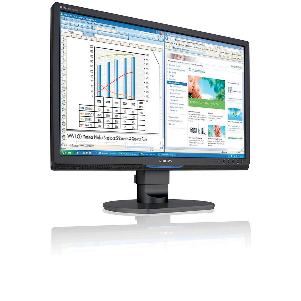 Ecran 22 lcd wsxga philips brilliance 220bw9. DIAYTAR SÉNÉGAL - Votre source incontournable de produits discount pour la maison, l'électroménager, l'informatique, la mode et les gadgets. Nous sommes fiers de vous offrir une sélection variée à des prix exceptionnels. Parcourez notre boutique en ligne dès maintenant et trouvez les meilleures affaires!