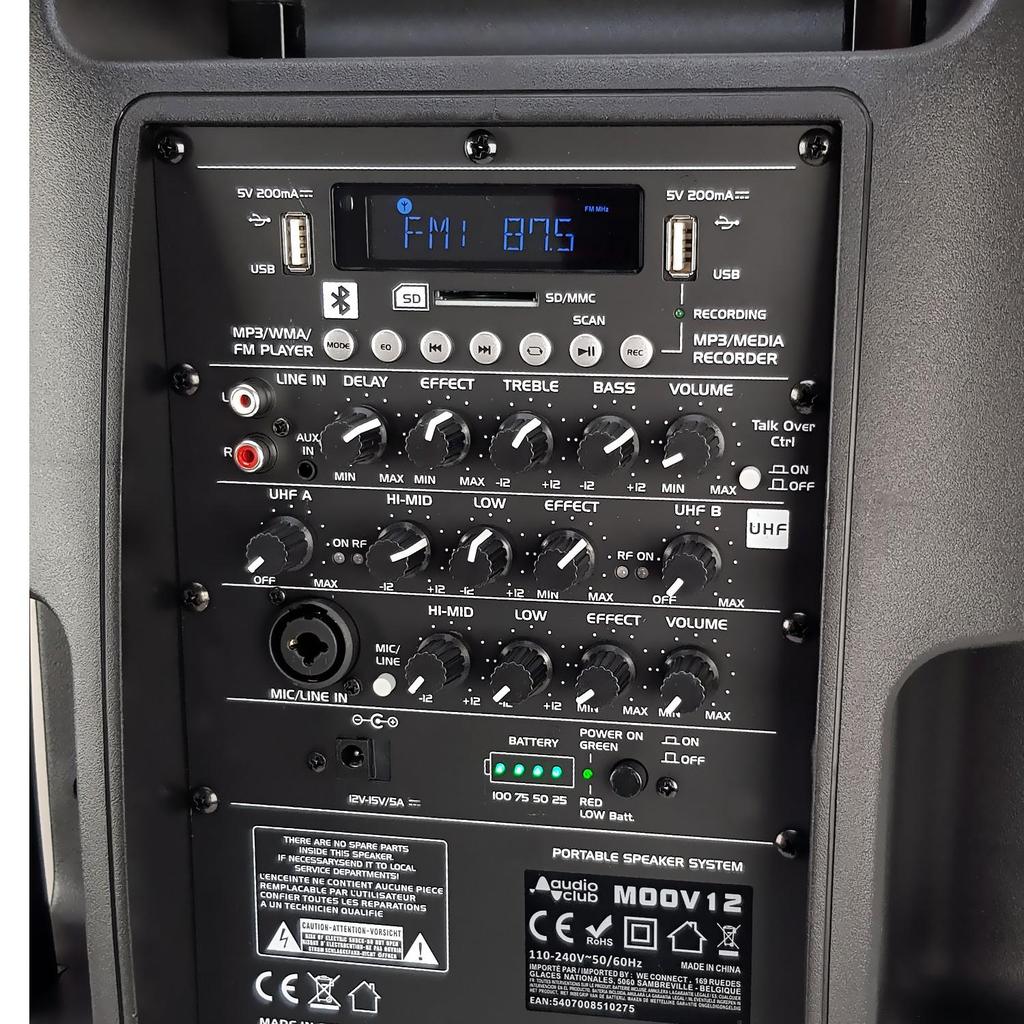 Enceintes sono audio club moov12. DIAYTAR SÉNÉGAL, la boutique en ligne qui allie qualité et prix réduits. Parcourez notre sélection de produits discount, de la maison à l'électroménager en passant par l'informatique, la mode et les gadgets, et profitez de bonnes affaires sans compromettre votre budget !