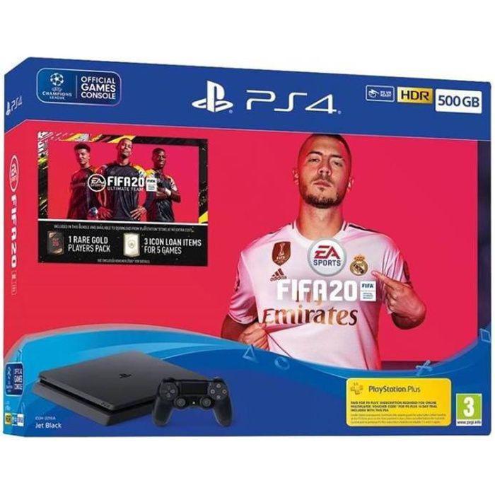 Playstation 4 slim 500go noir fifa 20. Faites des affaires exceptionnelles sur DIAYTAR SÉNÉGAL! Avec notre large éventail de produits discount, allant des articles de décoration intérieure aux appareils électroniques, en passant par les jouets pour enfants et les produits de santé, vous êtes assurés de trouver tout ce dont vous avez besoin à des prix imbattables.