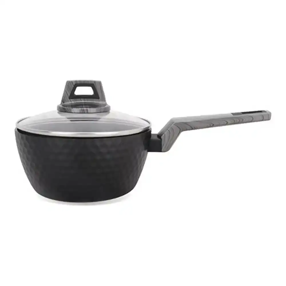 Casserole avec couvercle amercook noir aluminium o 18 cm _9097. Bienvenue chez DIAYTAR SENEGAL - Où Chaque Achat est un Geste d'Amour. Découvrez notre sélection minutieuse et choisissez des articles qui témoignent de votre passion.