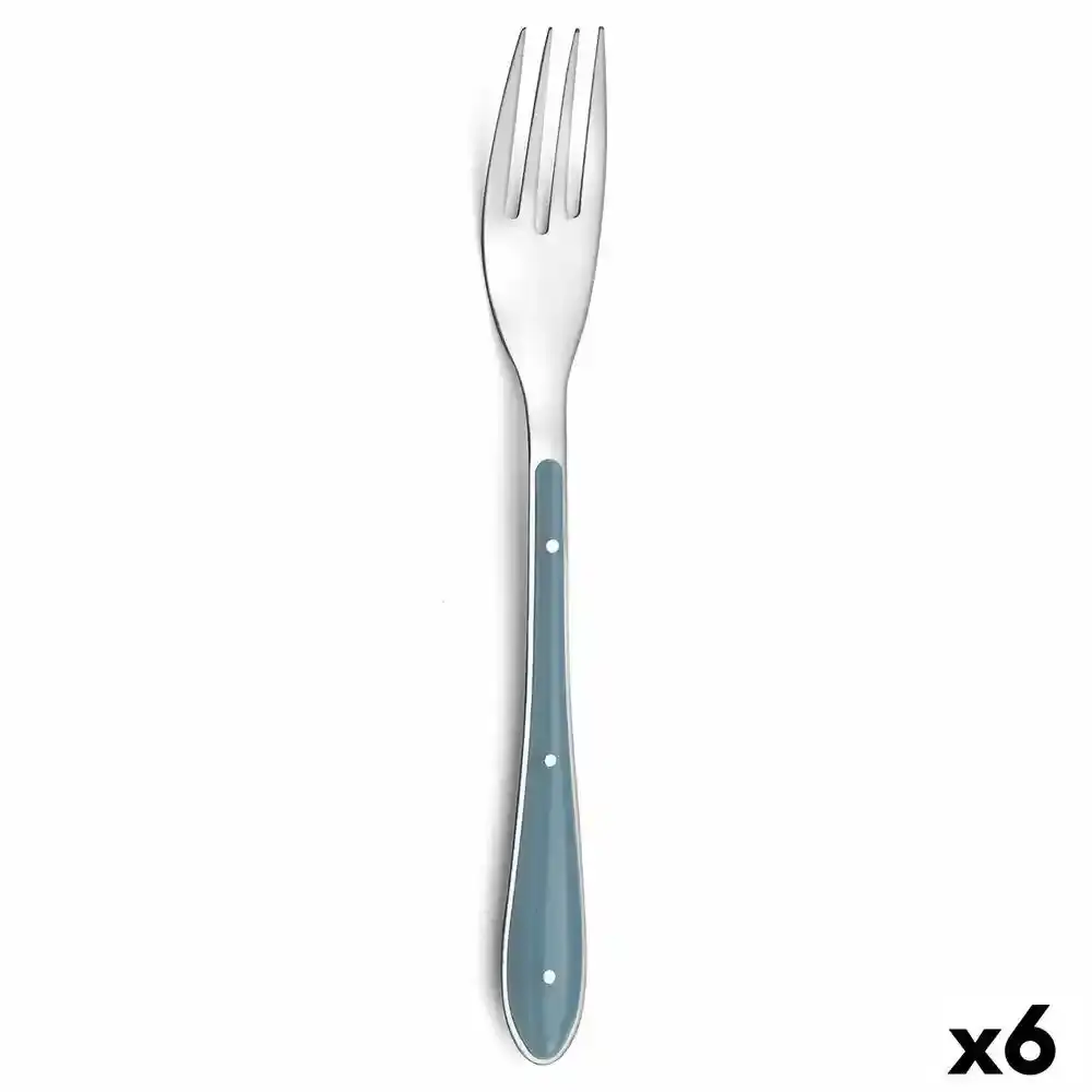 Fourchette amefa bistro metal bicolore 20 7 cm pack 6x _5519. DIAYTAR SENEGAL - Là où l'Élégance Devient un Mode de Vie. Naviguez à travers notre gamme et choisissez des produits qui apportent une touche raffinée à votre quotidien.