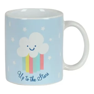 Mug glow lab nube ceramique bleu clair 350 ml _2815. DIAYTAR SENEGAL - Votre Plaisir Shopping à Portée de Clic. Explorez notre boutique en ligne et trouvez des produits qui ajoutent une touche de bonheur à votre vie quotidienne.