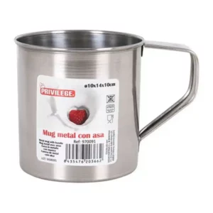 Tasse privilege metal o 10 cm _2743. Bienvenue chez DIAYTAR SENEGAL - Où Chaque Produit a son Histoire. Découvrez notre sélection unique et trouvez des articles qui racontent la richesse culturelle et artistique du Sénégal.