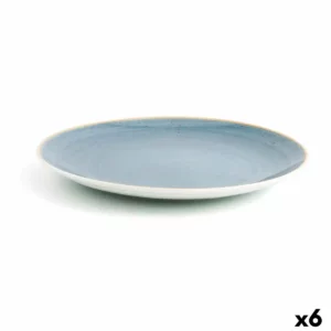 Assiette plate ariane terra ceramique bleu o 31 cm 6 unites _1471. Bienvenue chez DIAYTAR SENEGAL - Où Chaque Produit a son Histoire. Découvrez notre sélection unique et trouvez des articles qui racontent la richesse culturelle et artistique du Sénégal.