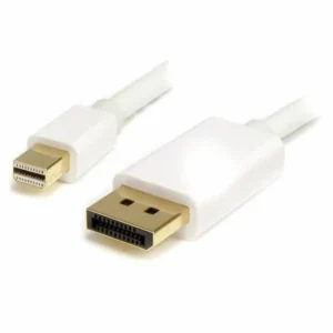 Cable mini displayport vers displayport startech mdp2dpmm2mw 2 m blanc 4k_2080. DIAYTAR SENEGAL - L'Art de Vivre l'Excellence au Quotidien. Explorez notre gamme et choisissez des produits qui ajoutent une note de prestige à votre vie.