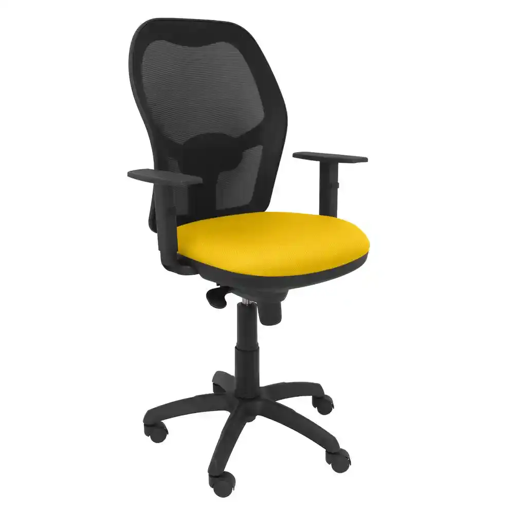 Chaise de bureau jorquera p c bali100 jaune_8970. DIAYTAR SENEGAL - Où l'Élégance Rencontré l'Accessibilité. Parcourez notre catalogue et trouvez des produits qui apportent une touche de sophistication à votre vie quotidienne sans compromettre votre budget.