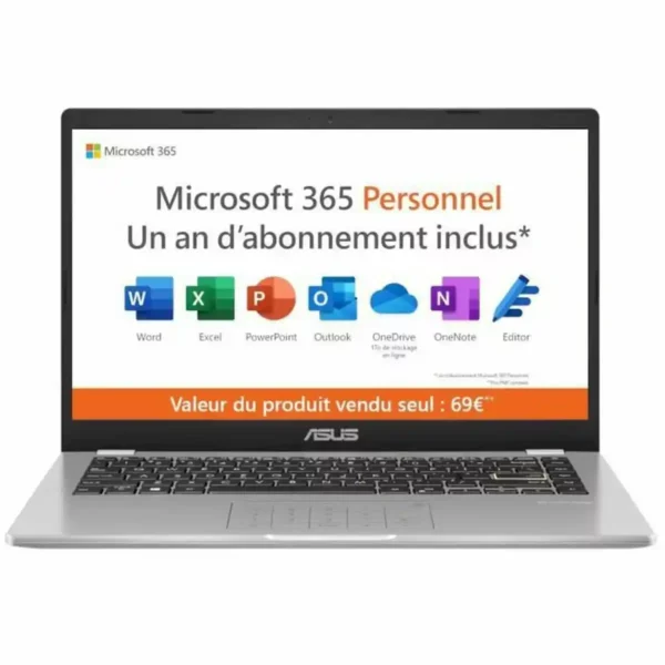 Ordinateur portable asus e410ma bv1804ws intel pentium n5030 128 go 14 4_2914. DIAYTAR SENEGAL - Votre Plateforme Shopping, Votre Choix Éclairé. Explorez nos offres et choisissez des articles de qualité qui reflètent votre style et vos valeurs.