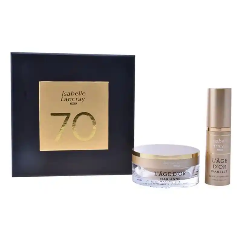Coffret cosmetique femme l age d or isabelle lancray 2 pcs _7695. DIAYTAR SENEGAL - Votre Destination Shopping de Choix. Explorez notre boutique en ligne et découvrez des trésors qui reflètent votre style et votre passion pour l'authenticité.