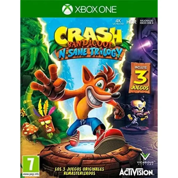 Jeu video xbox one activision crash bandicoot n sane trilogy_5138. DIAYTAR SENEGAL - L'Art de Vivre le Shopping Inspiré. Parcourez notre catalogue et choisissez des produits qui reflètent votre passion pour la beauté et l'authenticité.