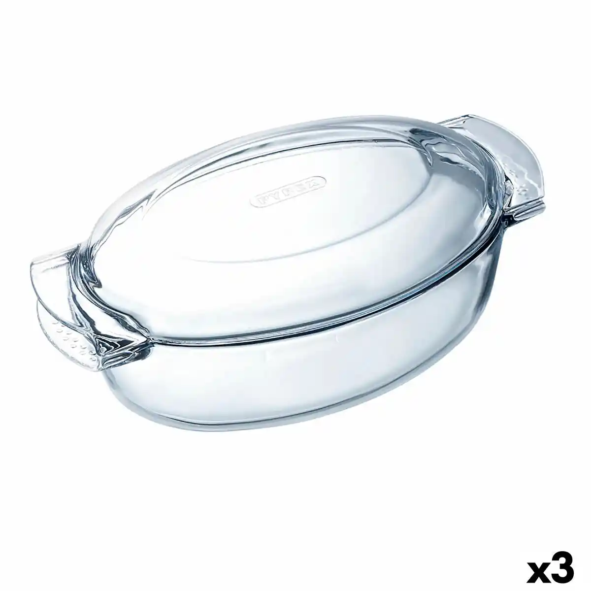 Plat a four pyrex classic avec couvercle ovale 39 x 23_5618. DIAYTAR SENEGAL - Votre Destination Shopping Authentique. Explorez notre boutique en ligne et découvrez des trésors qui reflètent l'âme du Sénégal, pour une expérience shopping unique.