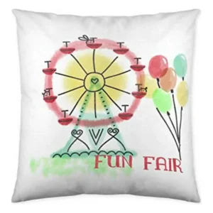 Housse de coussin cool kids fun fair 50 x 50 cm _2330. DIAYTAR SENEGAL - Votre Passage vers l'Éclat et la Beauté. Explorez notre boutique en ligne et trouvez des produits qui subliment votre apparence et votre espace.