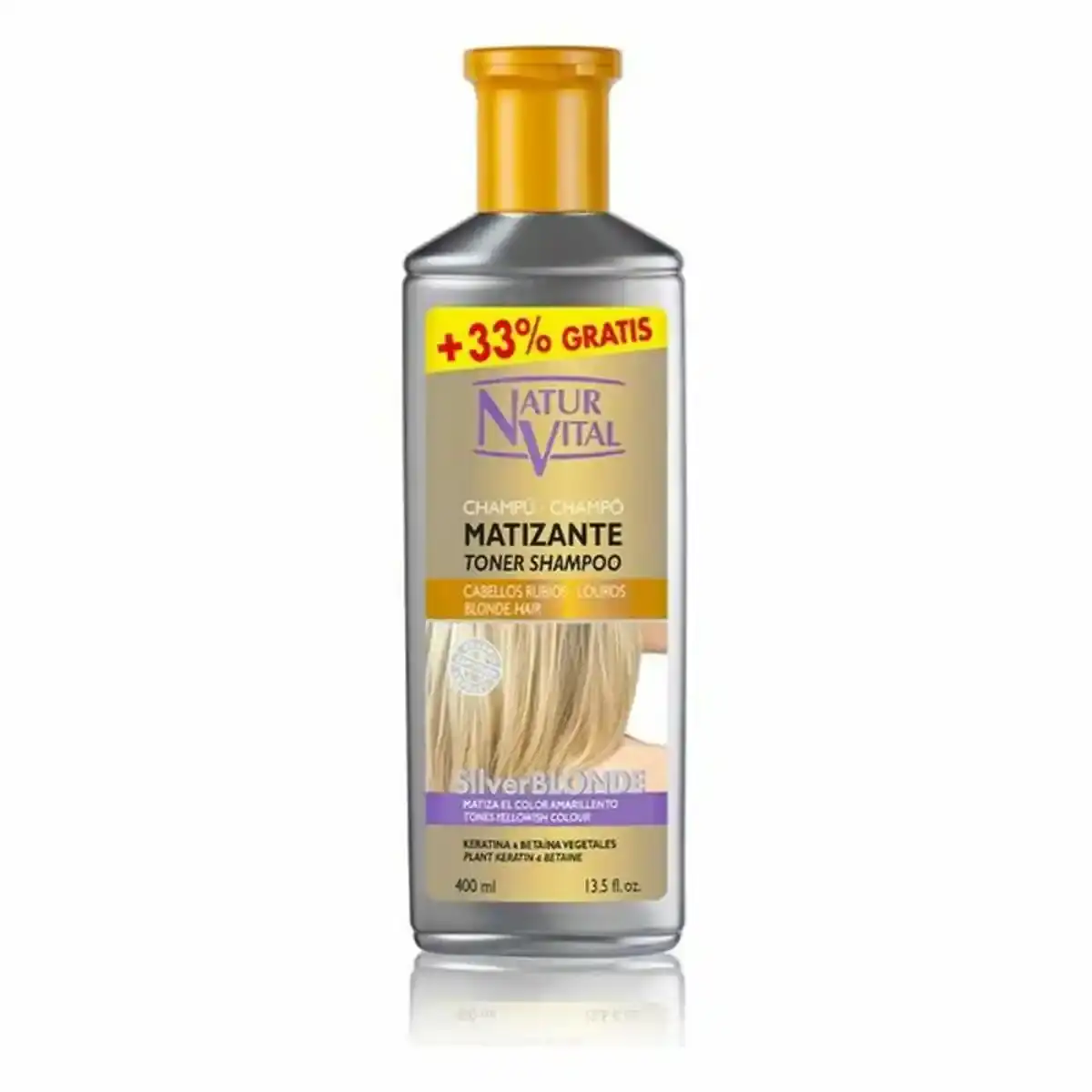 Shampooing naturvital 400 ml _7146. Entrez dans le Monde de DIAYTAR SENEGAL - Où la Satisfaction est la Priorité. Explorez notre sélection pensée pour vous offrir une expérience de shopping qui va au-delà de vos attentes.