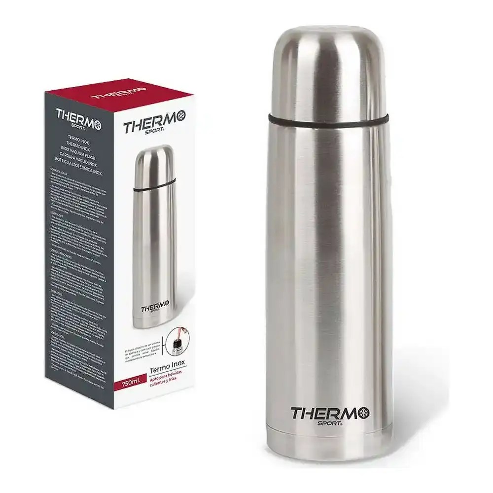 Thermos pour aliments thermosport acier inoxydable 750 ml_1482. DIAYTAR SENEGAL - Où la Mode et le Confort se Rencontrent. Plongez dans notre univers de produits et trouvez des articles qui vous habillent avec style et aisance.