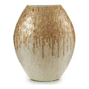 Vase argent 18 x 44 5 x 40 cm _3885. DIAYTAR SENEGAL - Là où la Découverte est au Rendez-vous. Plongez dans notre catalogue et trouvez des articles qui éveilleront votre curiosité et élargiront vos horizons.