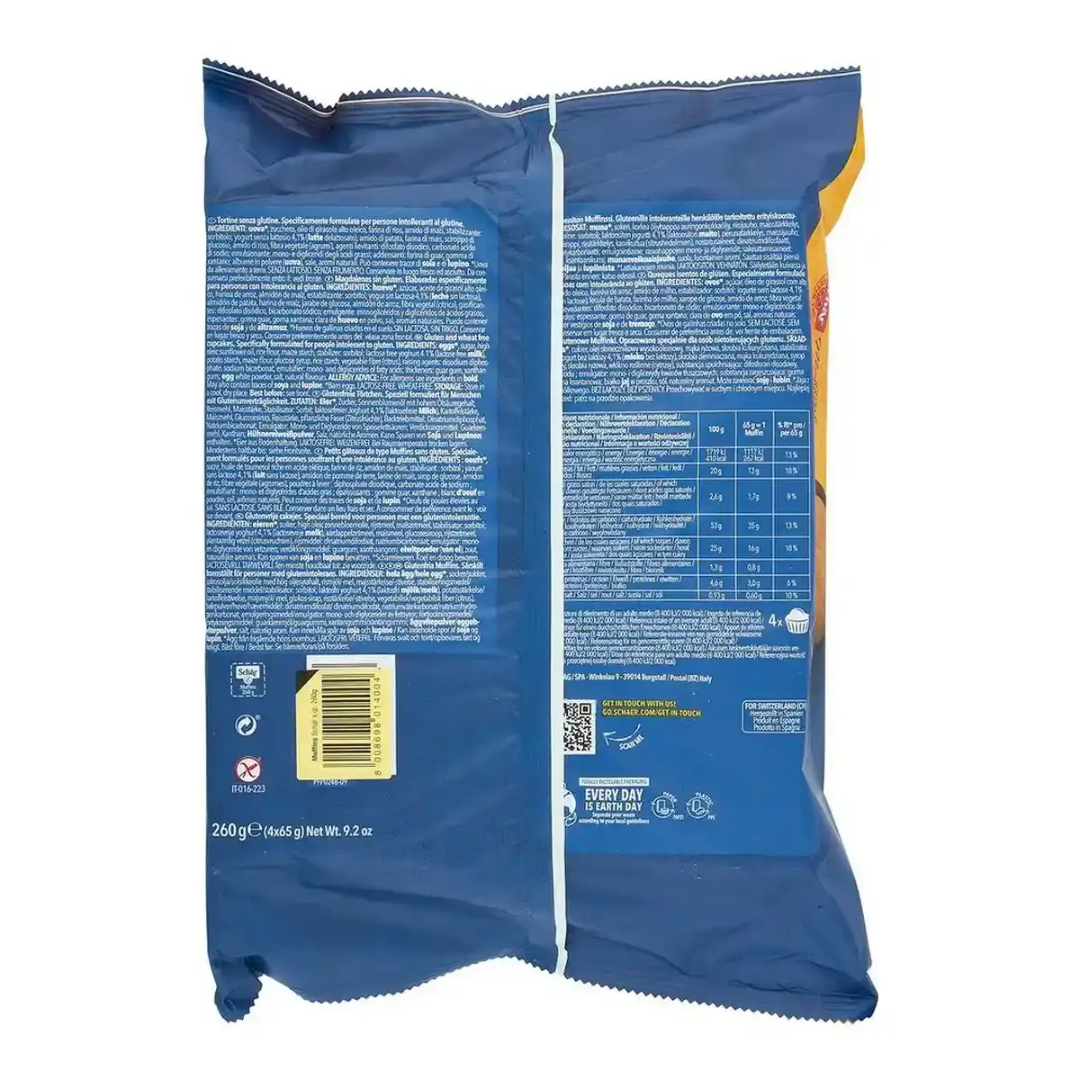 Muffins magdalenas schar 260 g _2779. Entrez dans l'Univers de DIAYTAR SENEGAL - Où l'Innovation Rencontre la Tradition. Explorez notre sélection de produits modernes et traditionnels qui incarnent l'esprit dynamique du Sénégal.