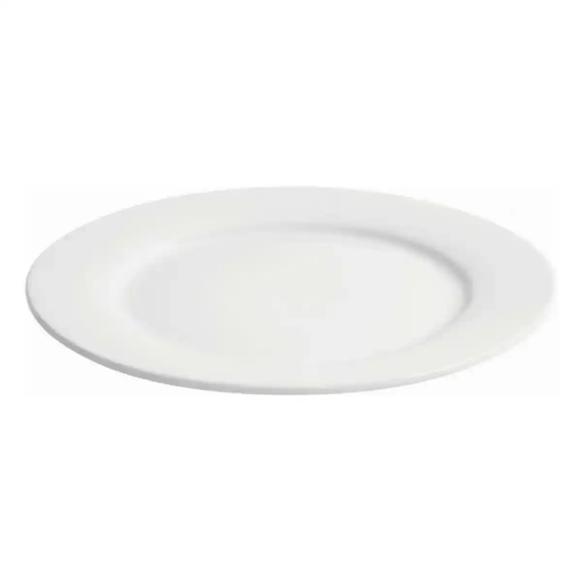 Assiette plate porcelaine blanche o 28 5 x 2 5 cm _5228. DIAYTAR SENEGAL - Où Choisir est un Acte d'Amour pour le Sénégal. Explorez notre boutique en ligne et choisissez des articles qui célèbrent la culture et l'artisanat du pays.