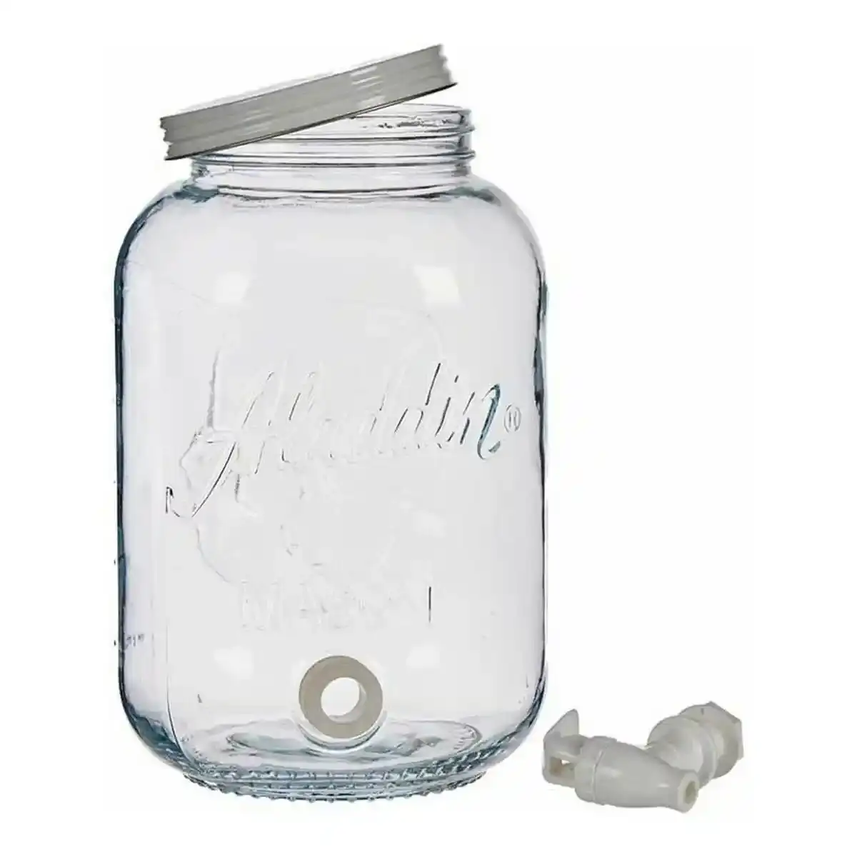 Carafe robinet transparent metal plastique verre 3800 ml _2059. Bienvenue chez DIAYTAR SENEGAL - Votre Plateforme Shopping pour Tous. Découvrez un large éventail de produits qui célèbrent la diversité et la beauté du Sénégal.