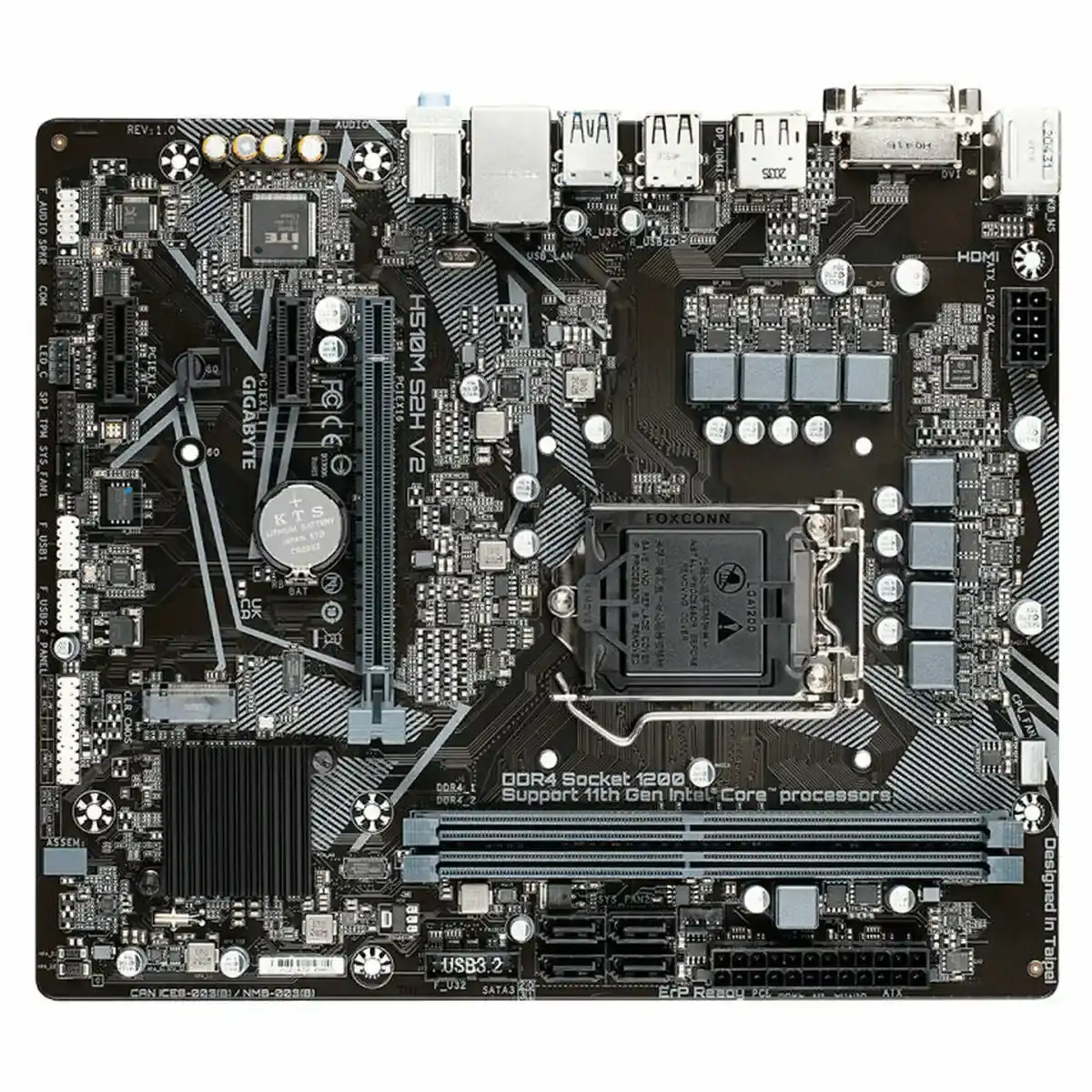 Carte mere gigabyte h510m s2h v2_9266. DIAYTAR SENEGAL - L'Art de Vivre avec Authenticité. Explorez notre gamme de produits artisanaux et découvrez des articles qui apportent une touche unique à votre vie.