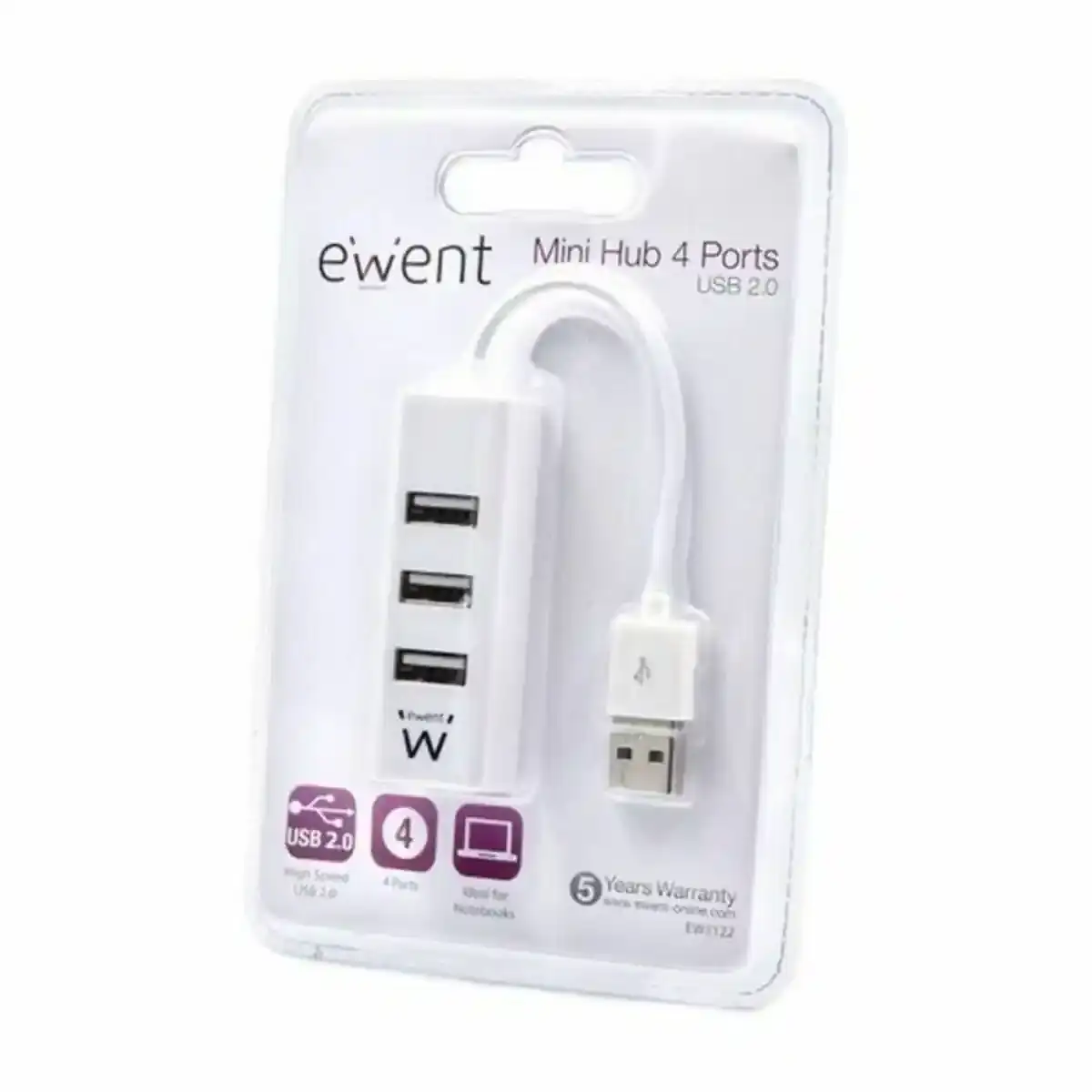 Hub usb ewent aaoaus0134 blanc_8931. DIAYTAR SENEGAL - L'Art du Shopping Facilité. Naviguez sur notre plateforme en ligne pour découvrir une expérience d'achat fluide et agréable, avec une gamme de produits adaptés à tous.