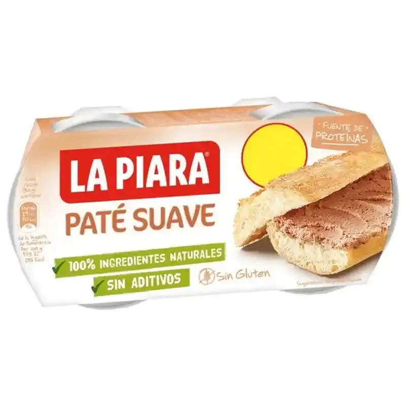Pate la piara 2 x 75 g _7035. DIAYTAR SENEGAL - L'Art de Vivre le Shopping Inspiré. Parcourez notre catalogue et choisissez des produits qui reflètent votre passion pour la beauté et l'authenticité.