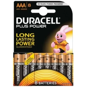 Piles alcalines duracell plus lr03 aaa 1 5v 8 pieces _1181. DIAYTAR SENEGAL - Là où l'Élégance Devient un Mode de Vie. Naviguez à travers notre gamme et choisissez des produits qui apportent une touche raffinée à votre quotidien.