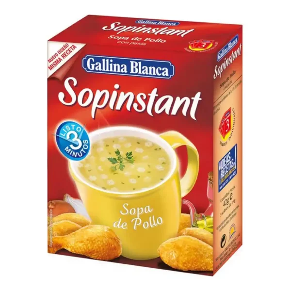 Soupe poulet gallina blanca 3 x 16 5 g _6746. DIAYTAR SENEGAL - Là où Chaque Produit a son Histoire. Découvrez notre gamme de produits, chacun portant en lui le récit de l'artisanat et de la passion, pour vous offrir une expérience de shopping authentique.