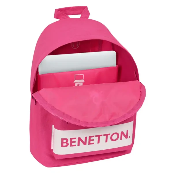 Sac a dos pour ordinateur portable benetton benetton fuchsia 31 x_9146. DIAYTAR SENEGAL - Votre Destination Shopping Authentique. Explorez notre boutique en ligne et découvrez des trésors qui reflètent l'âme du Sénégal, pour une expérience shopping unique.