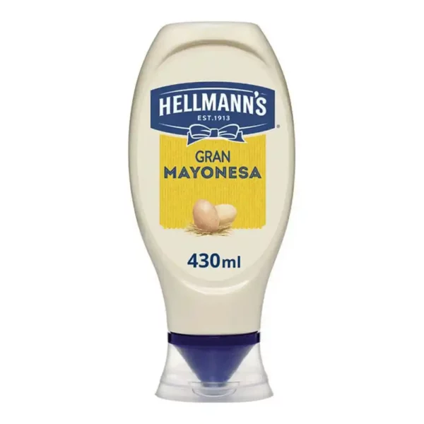 Mayonnaise hellmanns 430 ml _8056. Bienvenue chez DIAYTAR SENEGAL - Où Choisir est un Voyage. Plongez dans notre plateforme en ligne pour trouver des produits qui ajoutent de la couleur et de la texture à votre quotidien.