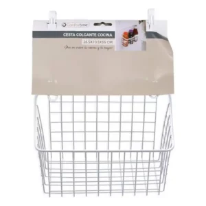 Panier multi usages confortime aluminium 27 x 11 x 35 cm _1988. DIAYTAR SENEGAL - Votre Passage vers l'Exceptionnel. Explorez notre boutique en ligne, où chaque produit est choisi avec soin pour offrir une expérience de shopping inoubliable.