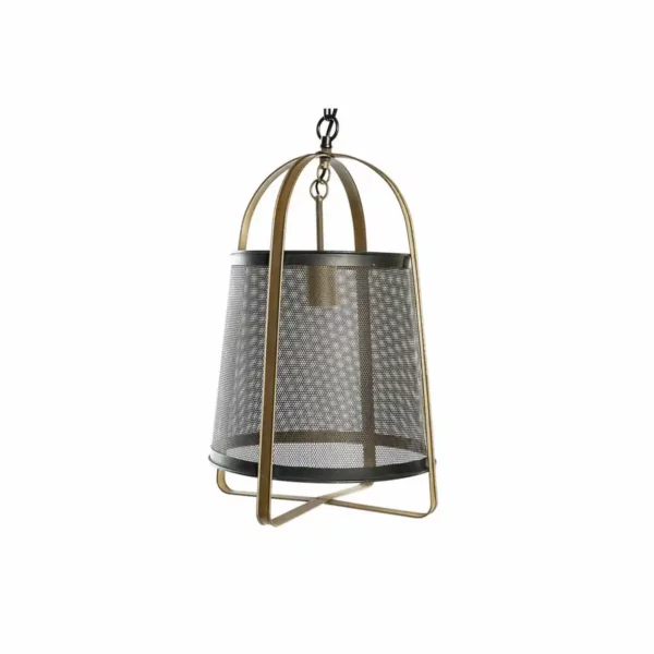 Plafonnier dkd home decor gris metal dore 31 x 31 x_5551. DIAYTAR SENEGAL - Là où Chaque Produit Évoque une Émotion. Parcourez notre catalogue et choisissez des articles qui vous touchent et qui enrichissent votre expérience.