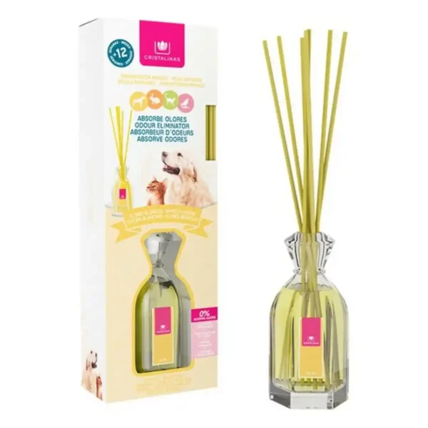 Desodorisant mikado cristalinas fleurs 90 ml _5741. DIAYTAR SENEGAL - L'Univers de l'Élégance Accessible. Plongez dans notre catalogue et choisissez des produits qui allient sophistication et accessibilité pour un shopping exquis.