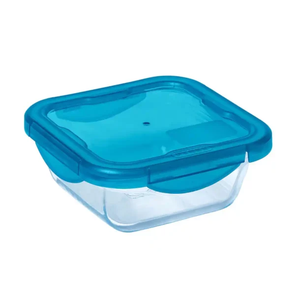 Lunch box hermetique pyrex cook go verre bleu 800 ml _2656. DIAYTAR SENEGAL - Où Choisir est un Acte de Création. Naviguez à travers notre plateforme et choisissez des produits qui complètent votre histoire personnelle.