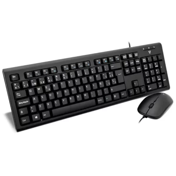 Clavier et souris V7 CKU200ES. SUPERDISCOUNT FRANCE