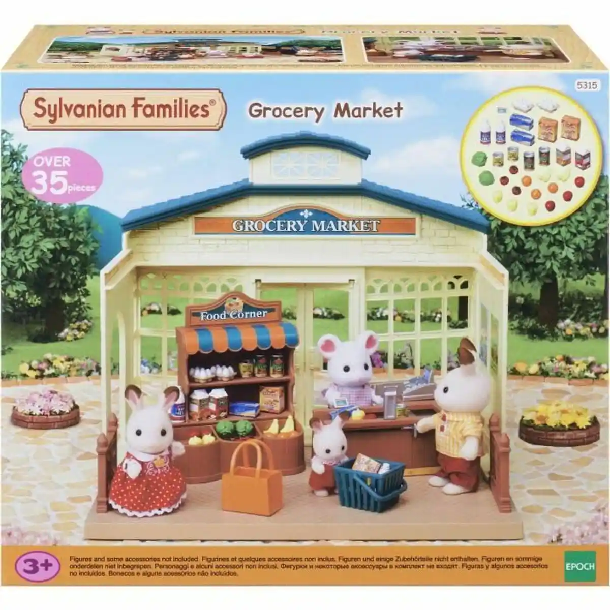 Accessoires pour poupées Sylvanian Families Supermarch2. SUPERDISCOUNT FRANCE