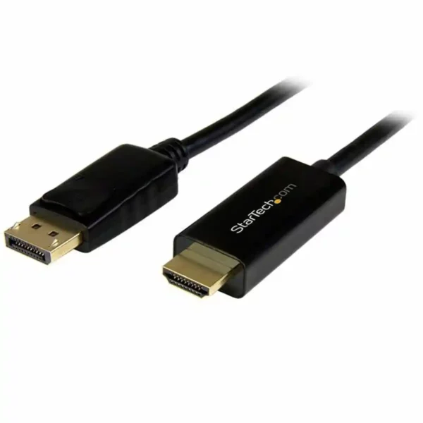 Adaptateur DisplayPort vers HDMI Startech DP2HDMM3MB 4K Ultra HD 3 m Noir. SUPERDISCOUNT FRANCE