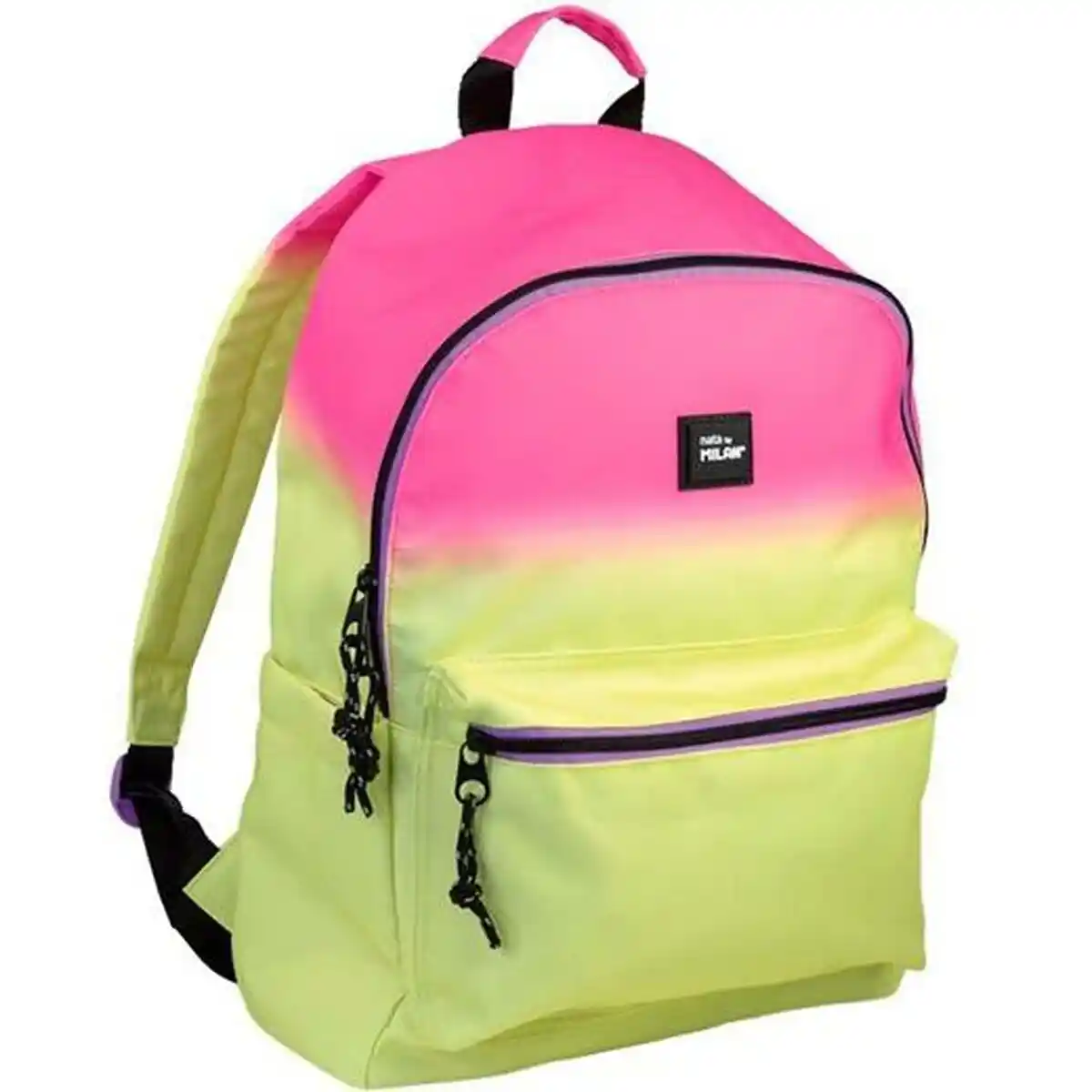 Cartable Milan Rose Jaune (41 x 30 x 18 cm). SUPERDISCOUNT FRANCE