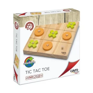 Jeu de Trois Cayro Tic Tac Toe Bois 20 x 20 x 4 cm. SUPERDISCOUNT FRANCE