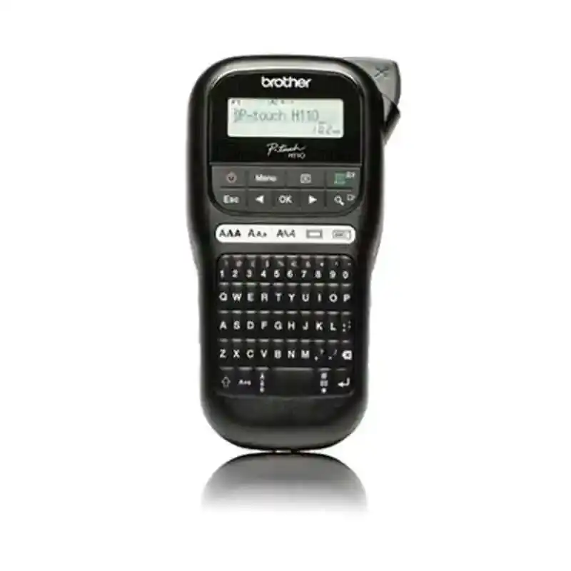 Étiqueteuse électrique portable Brother PT-H110 12 mm Noir. SUPERDISCOUNT FRANCE