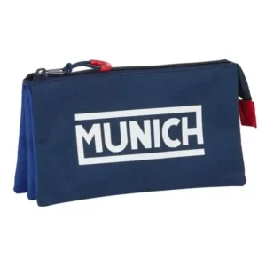 Fourre-tout Munich Retro Bleu Bleu foncé 22 x 12 x 3 cm. SUPERDISCOUNT FRANCE