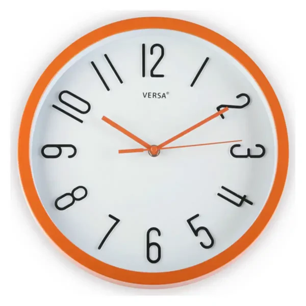 Horloge murale plastique 4 6 x 30 x 30 cm _3190. DIAYTAR SENEGAL - Où Choisir est un Voyage Cultuel. Explorez notre boutique en ligne et découvrez des produits qui célèbrent la richesse et la diversité culturelle du Sénégal.