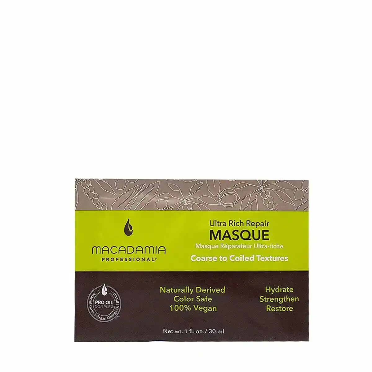 Masque capillaire reparateur macadamia hydratation ultra riche 30 ml _2558. Entrez dans l'Univers de DIAYTAR SENEGAL - Où Chaque Produit a son Histoire. Explorez notre catalogue et découvrez des trésors qui racontent la riche culture du Sénégal.