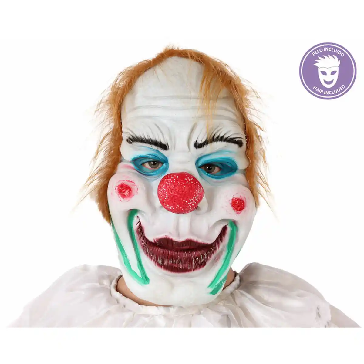 Masque homme clown baton halloween_4127. Bienvenue chez DIAYTAR SENEGAL - Où le Shopping Devient un Plaisir. Découvrez notre boutique en ligne et trouvez des trésors qui égaieront chaque jour de votre vie.